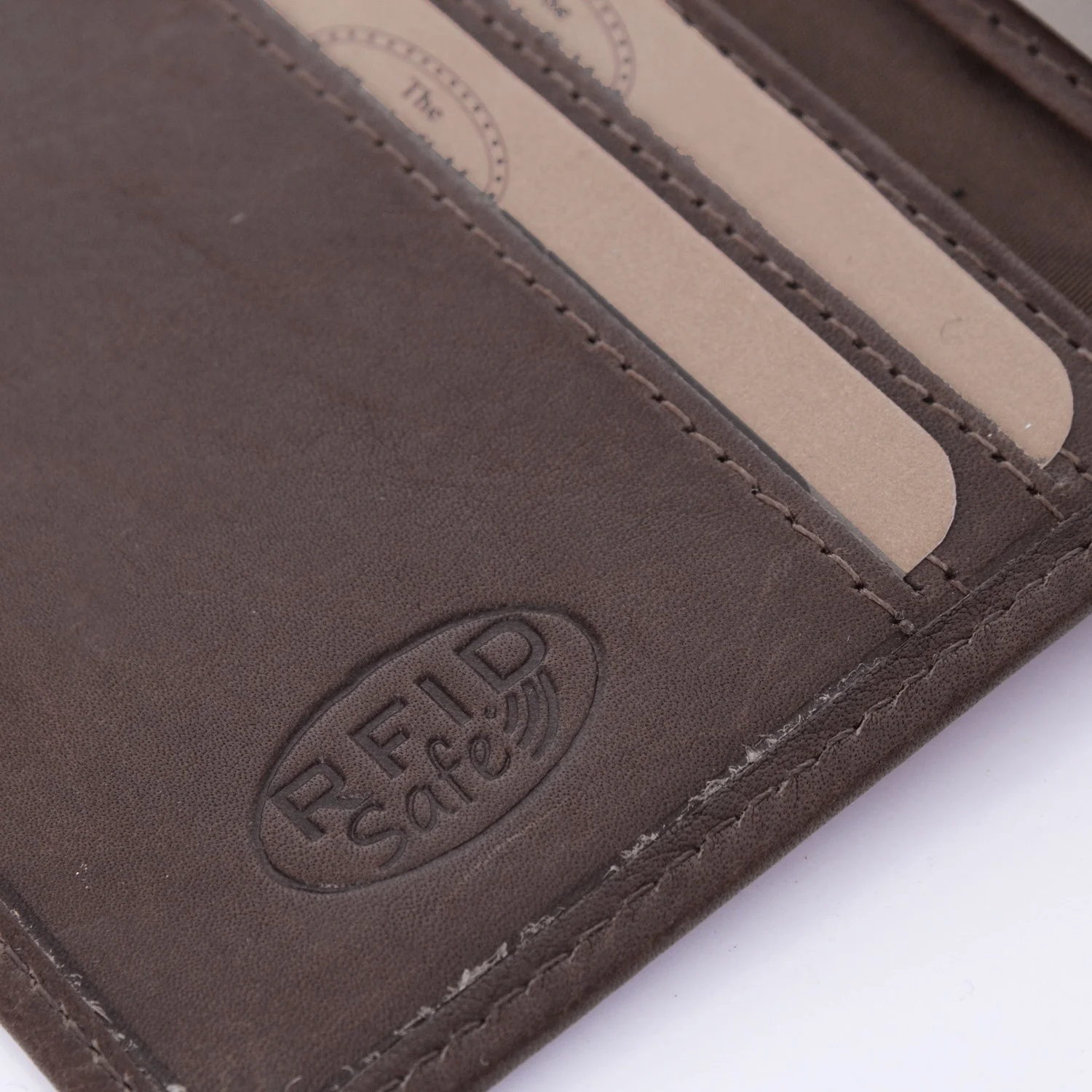 Leather Wallet Brown Hereford - Image 4