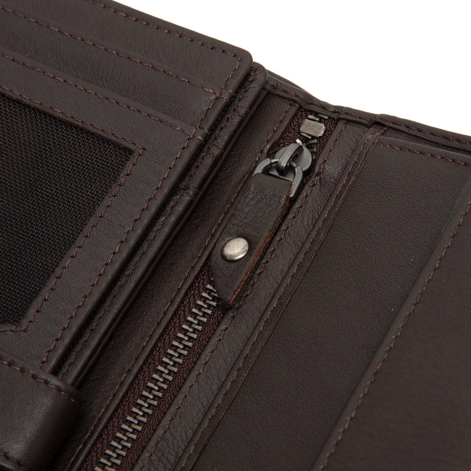 Leather Wallet Brown Leroy - Image 5