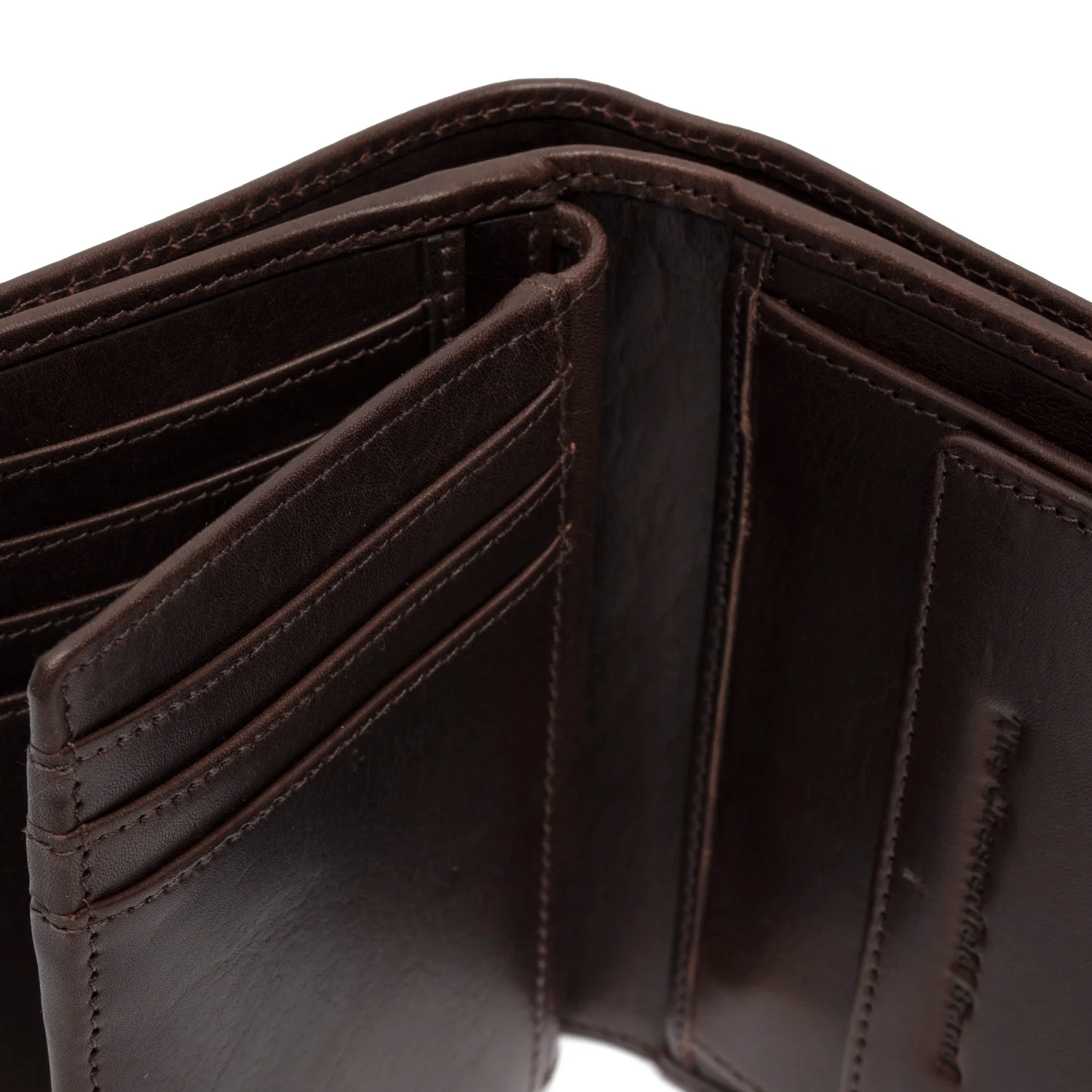 Leather Wallet Brown Manerba - Image 4