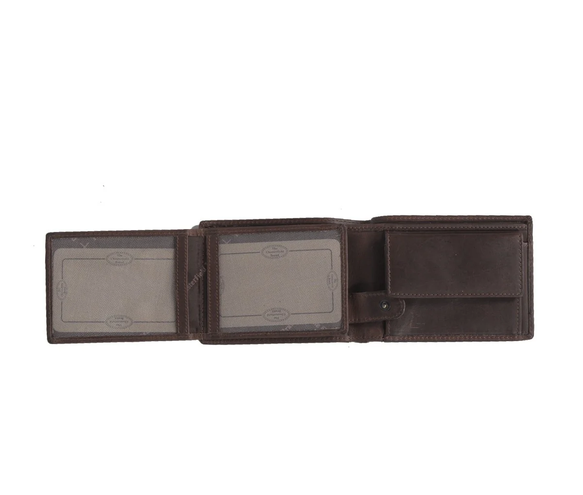 Leather Wallet Brown Marvin - Image 6