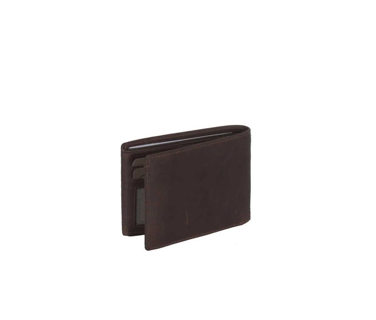 Leather Wallet Brown Marvin - Image 7