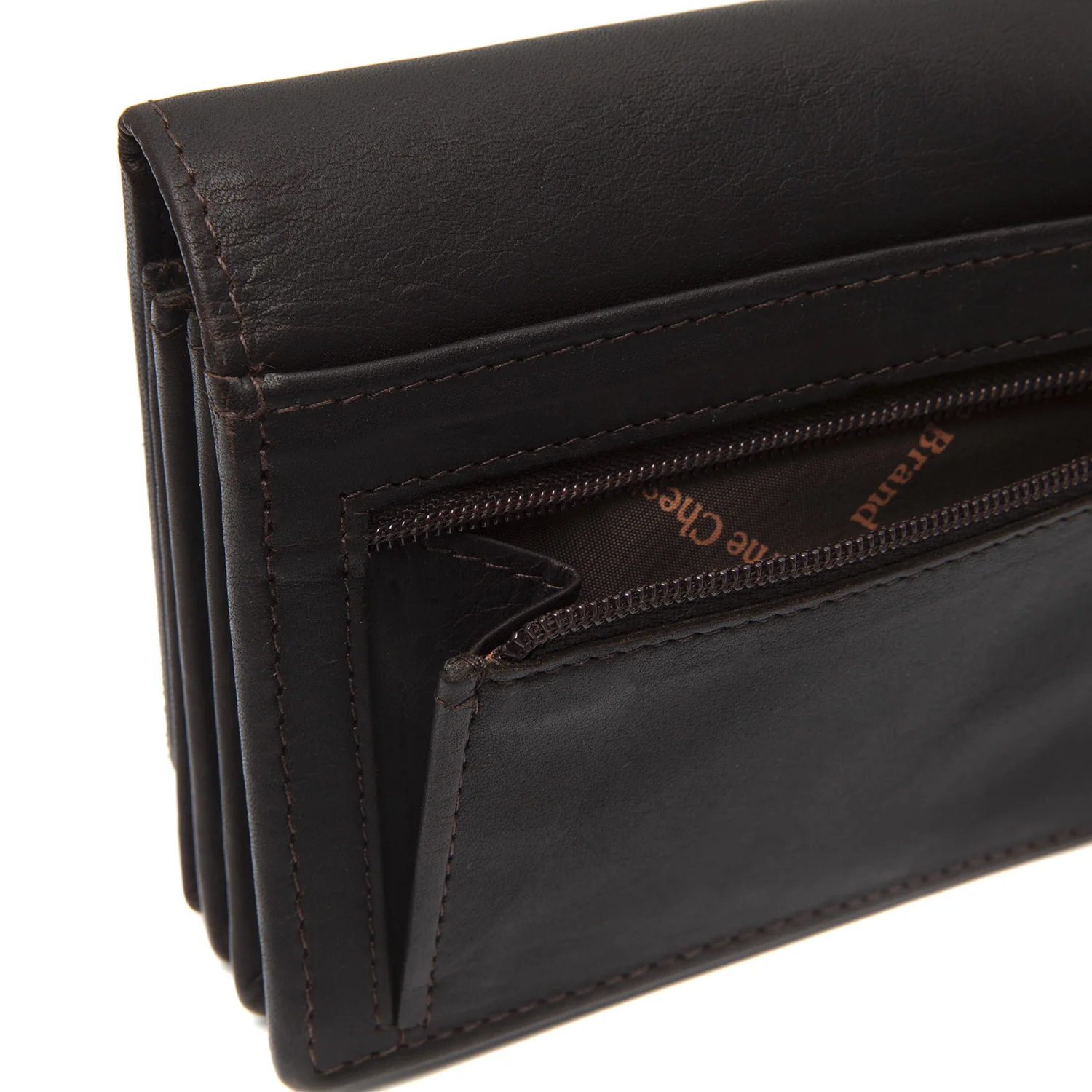 Leather Wallet Brown Salzburg - Image 4