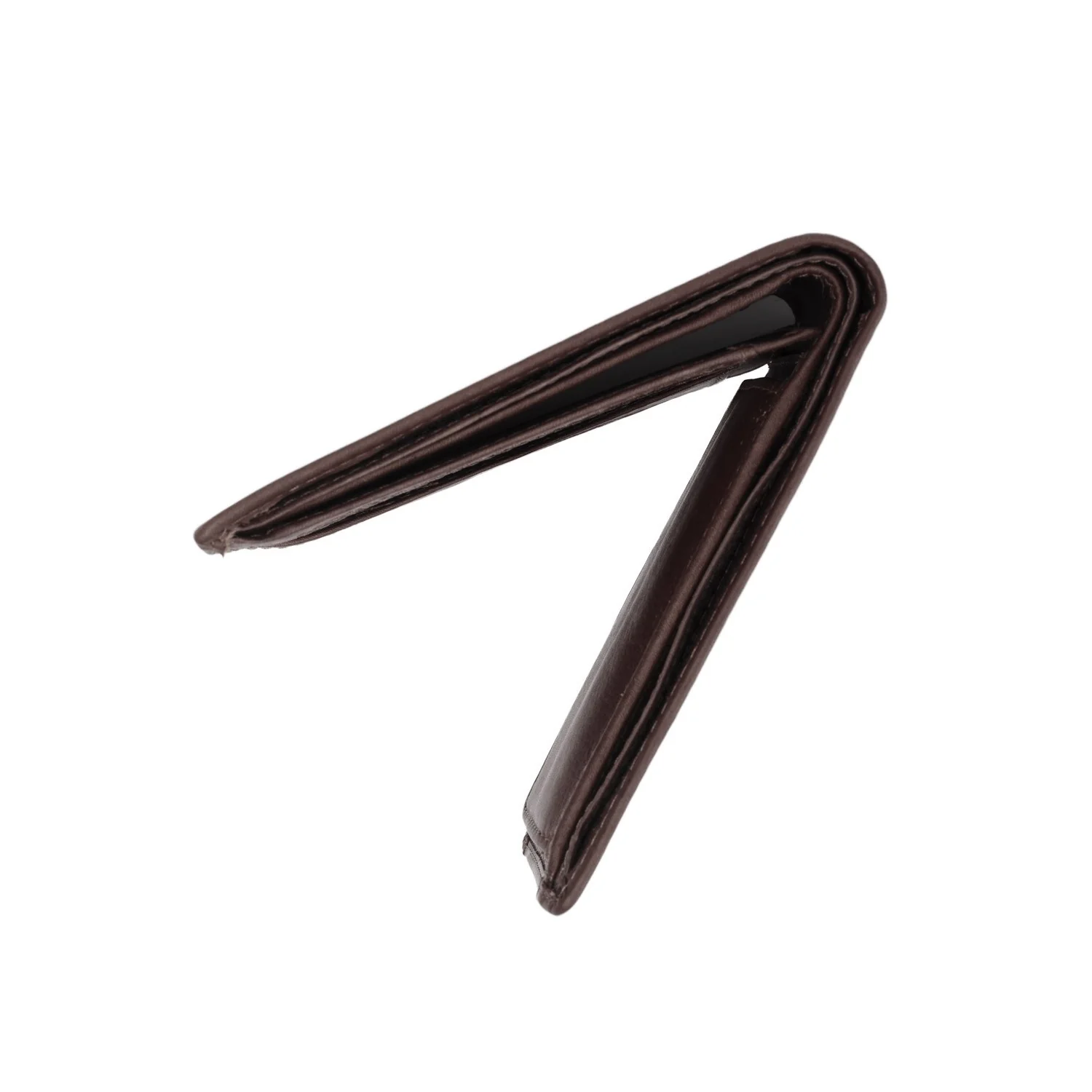 Leather Wallet Brown Timo - Image 4