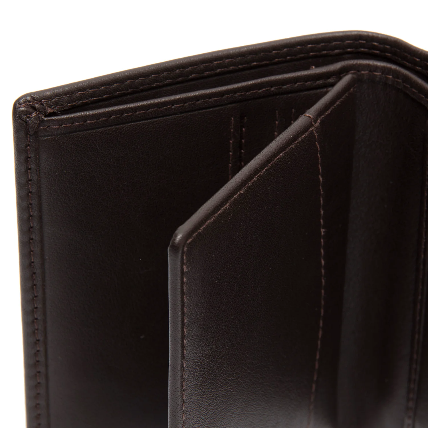 Leather Wallet Brown Vincent - Image 5