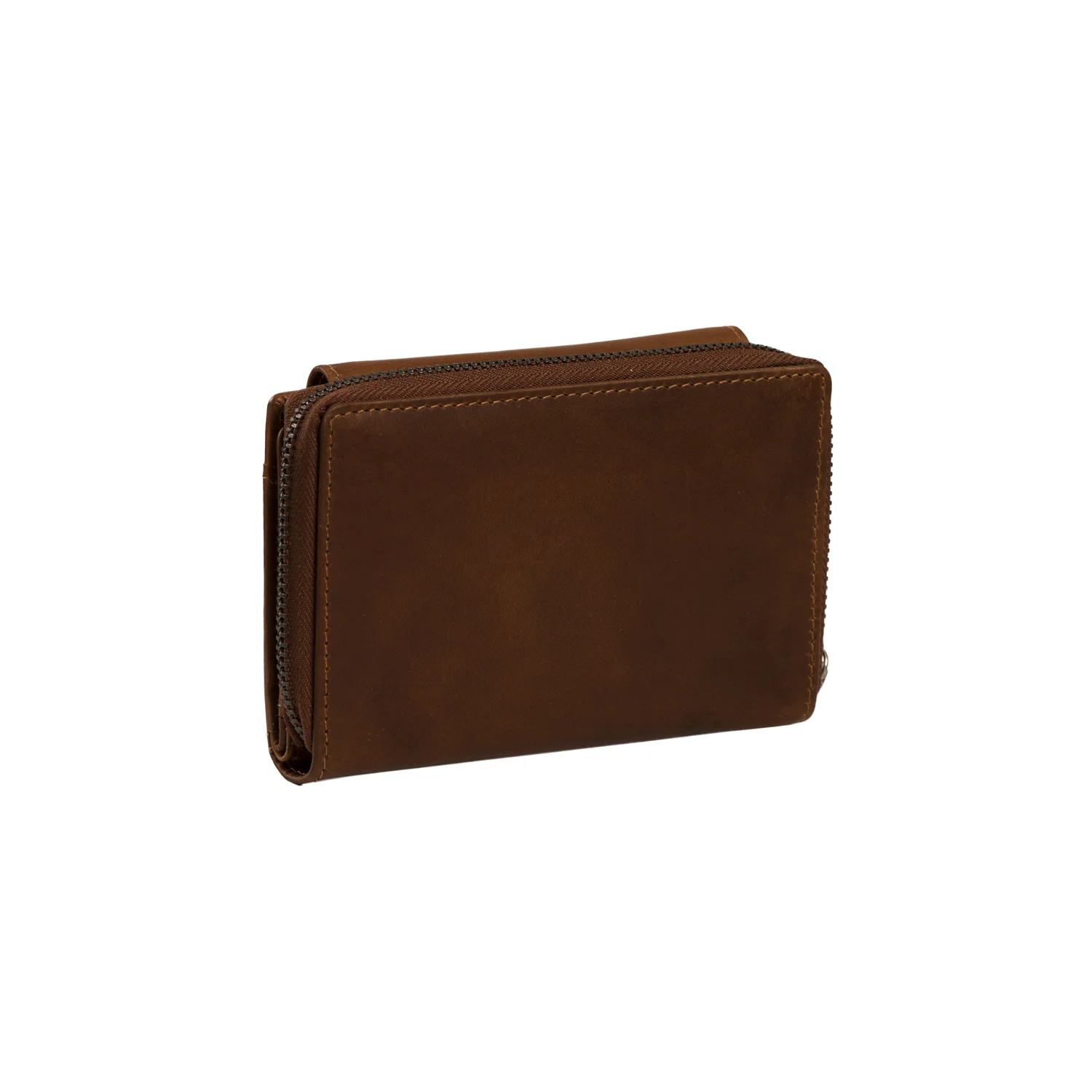 Leather Wallet Cognac Ascot - Image 7