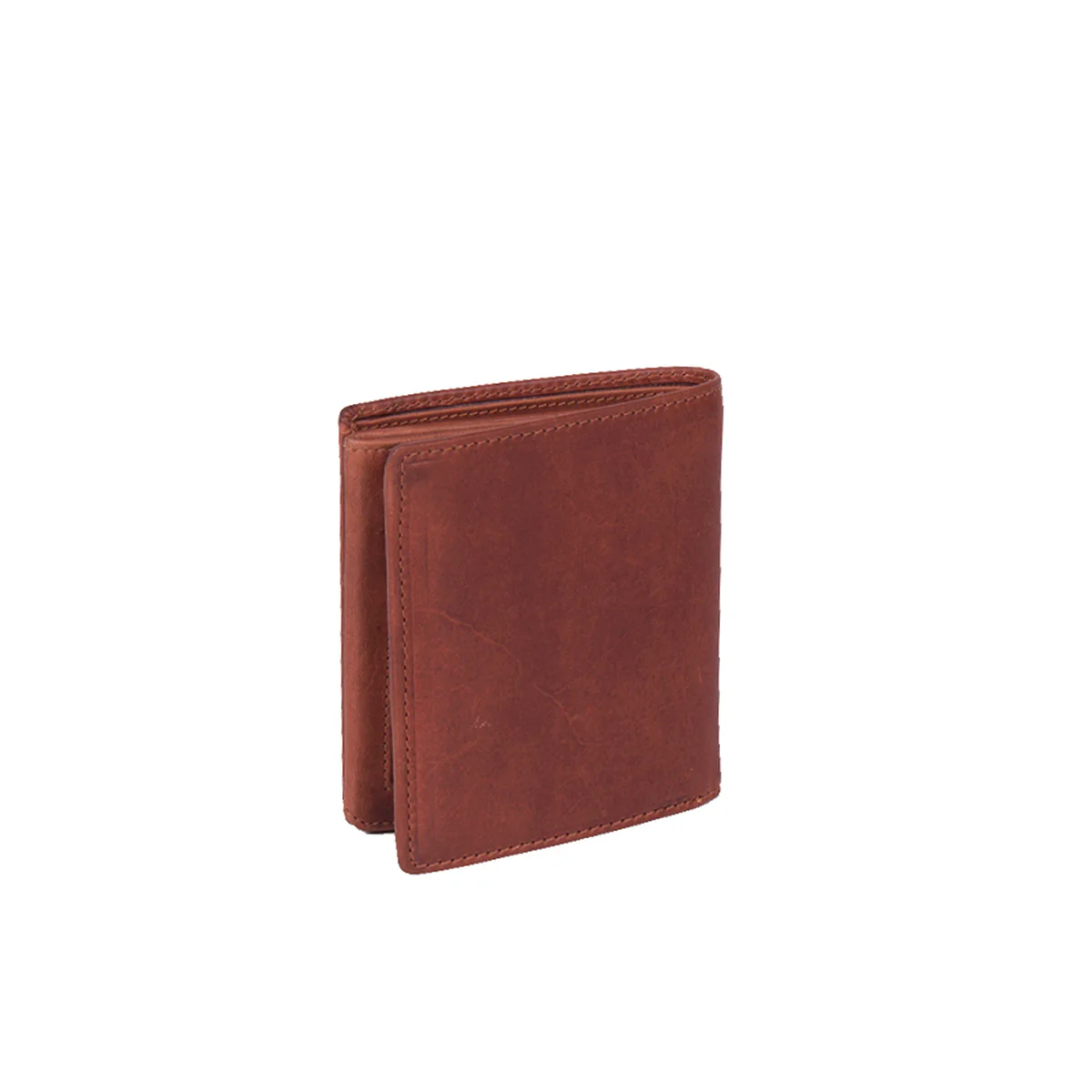 Leather Wallet Cognac Carl - Image 5