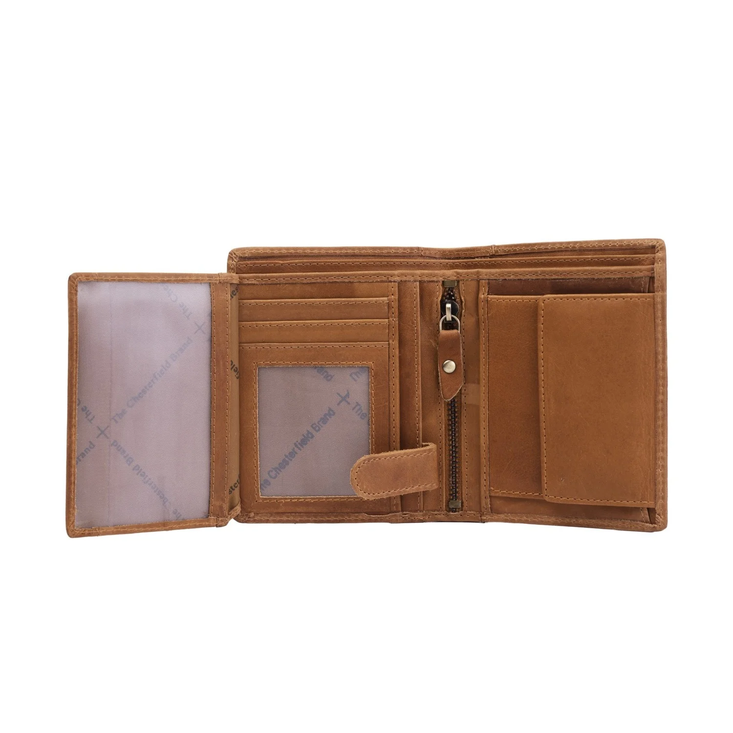 Leather Wallet Cognac Ethel - Image 4