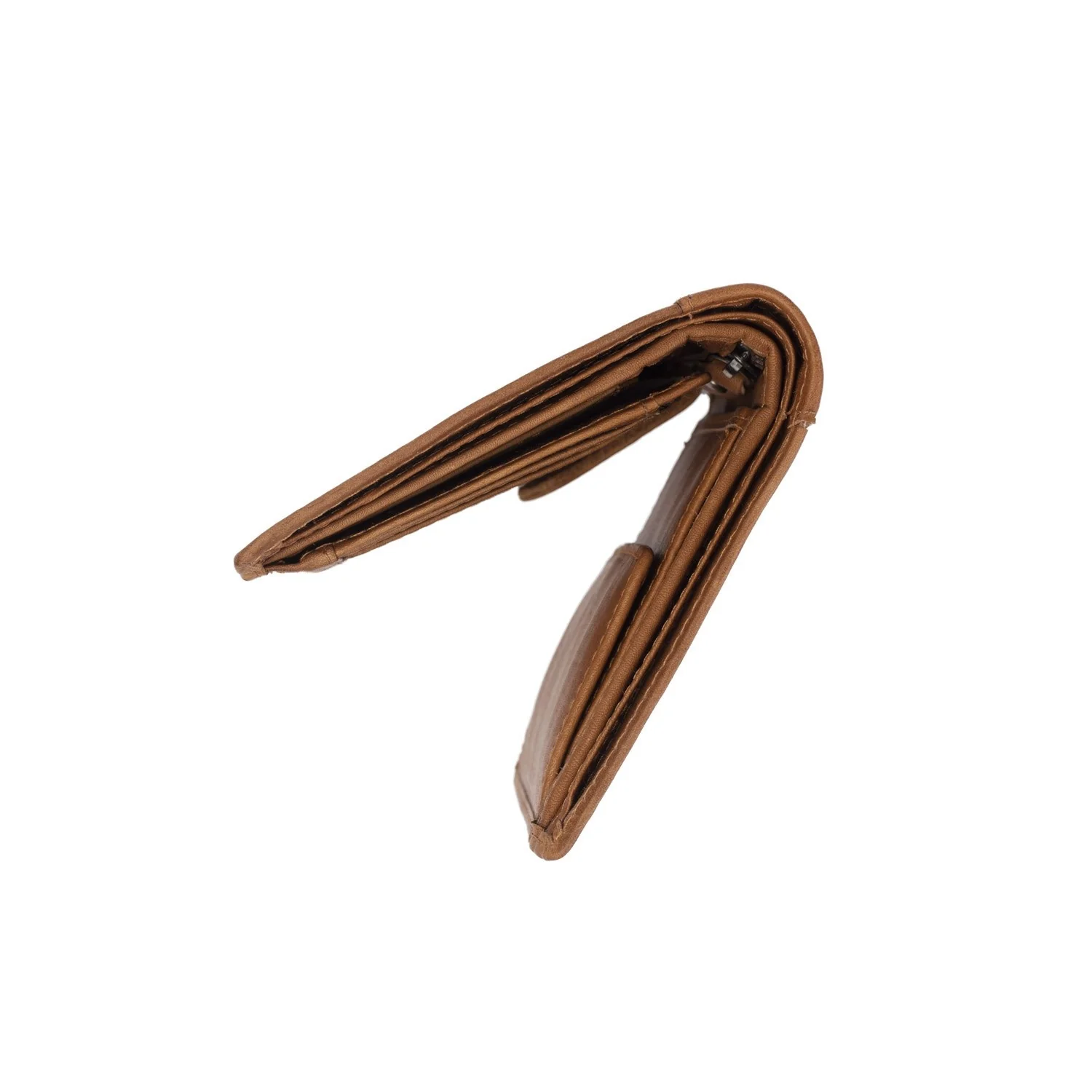 Leather Wallet Cognac Ethel - Image 5