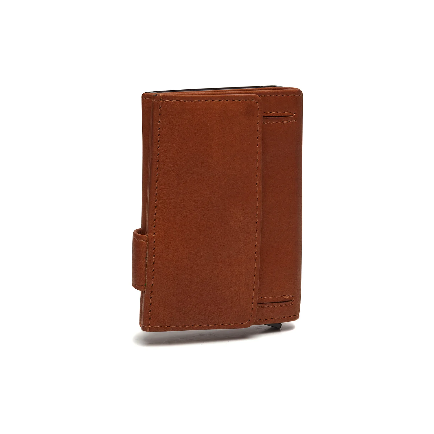 Leather Card Holder Cognac Frankfurt - Image 5