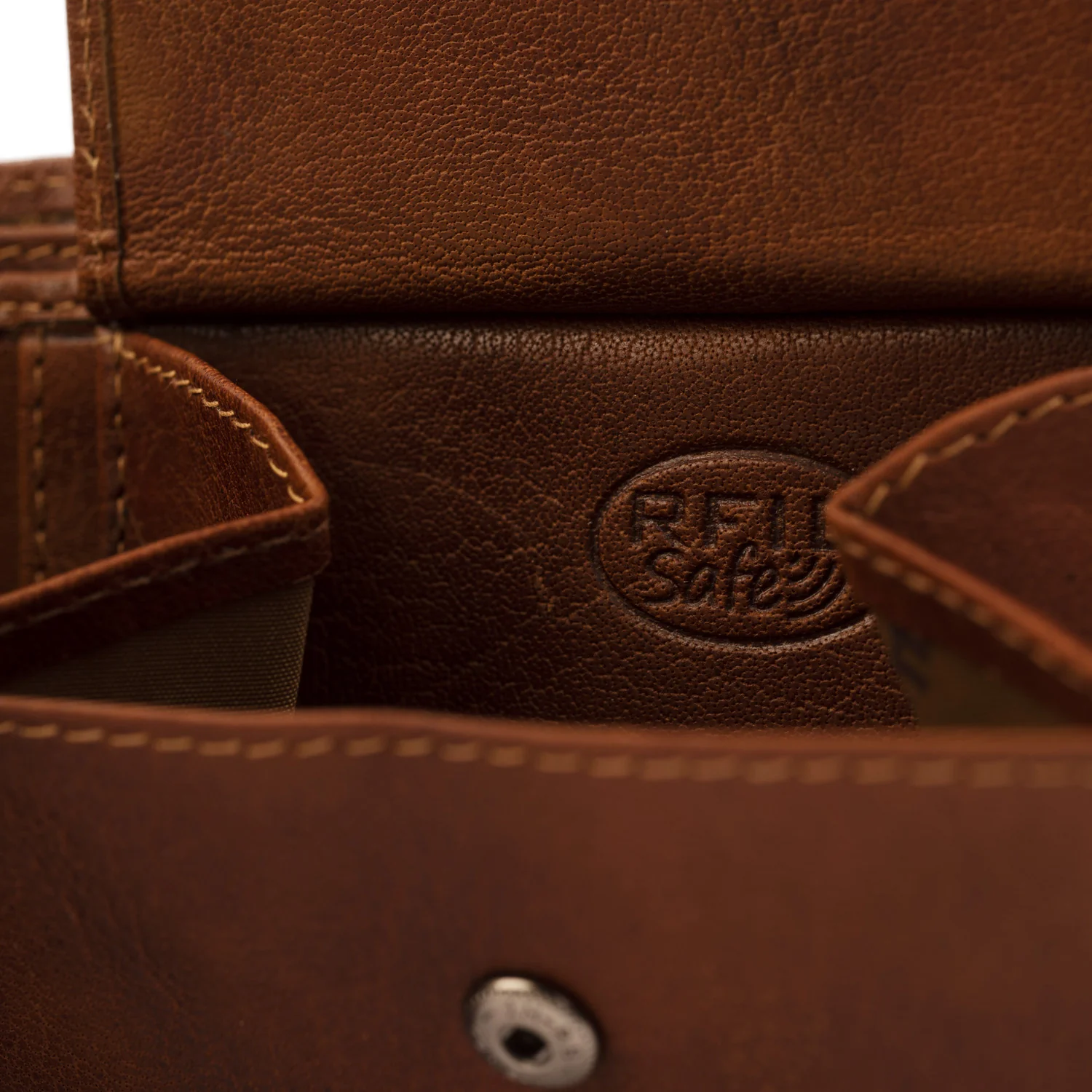 Leather Wallet Cognac Harlem - Image 5