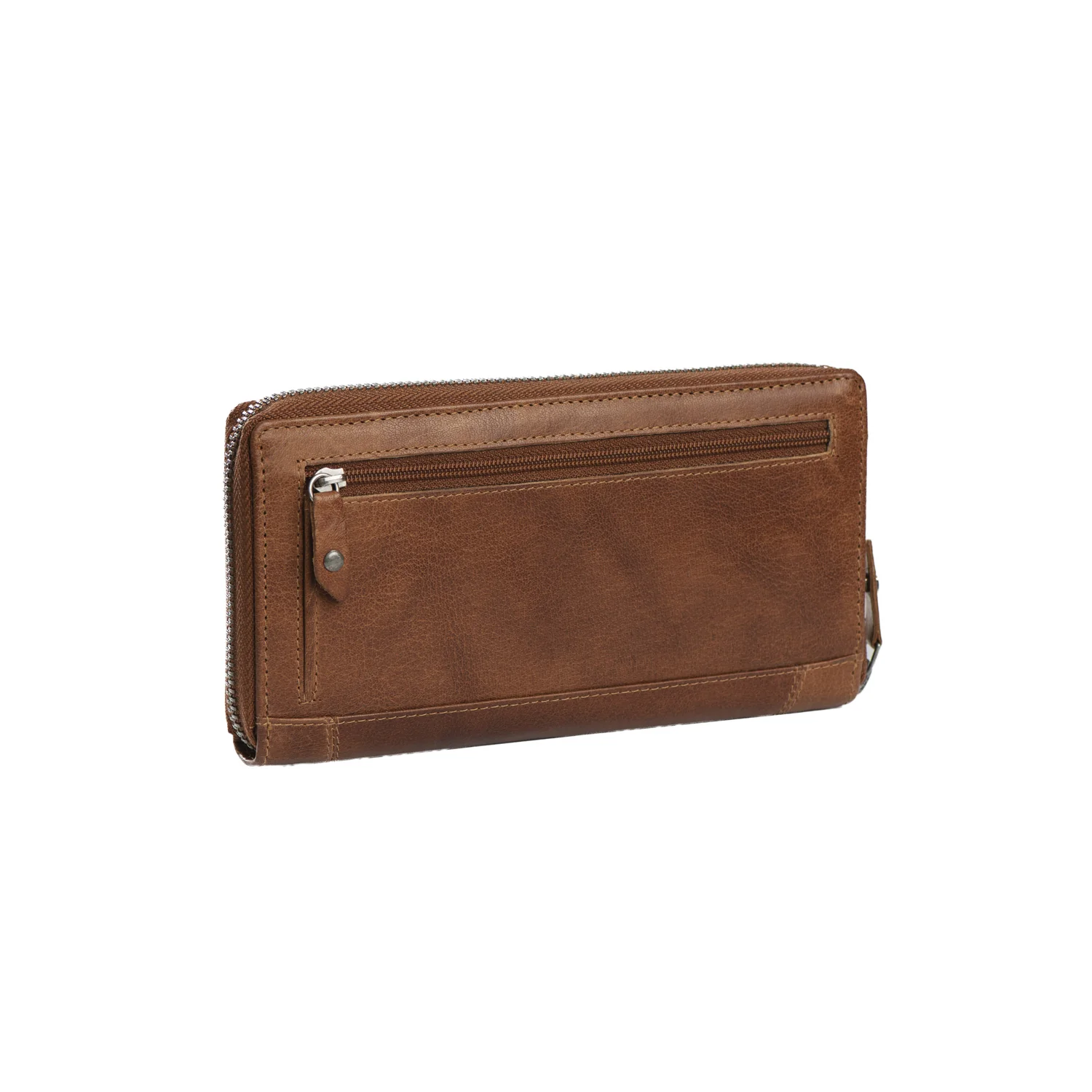 Leather Wallet Cognac Havana - Image 4