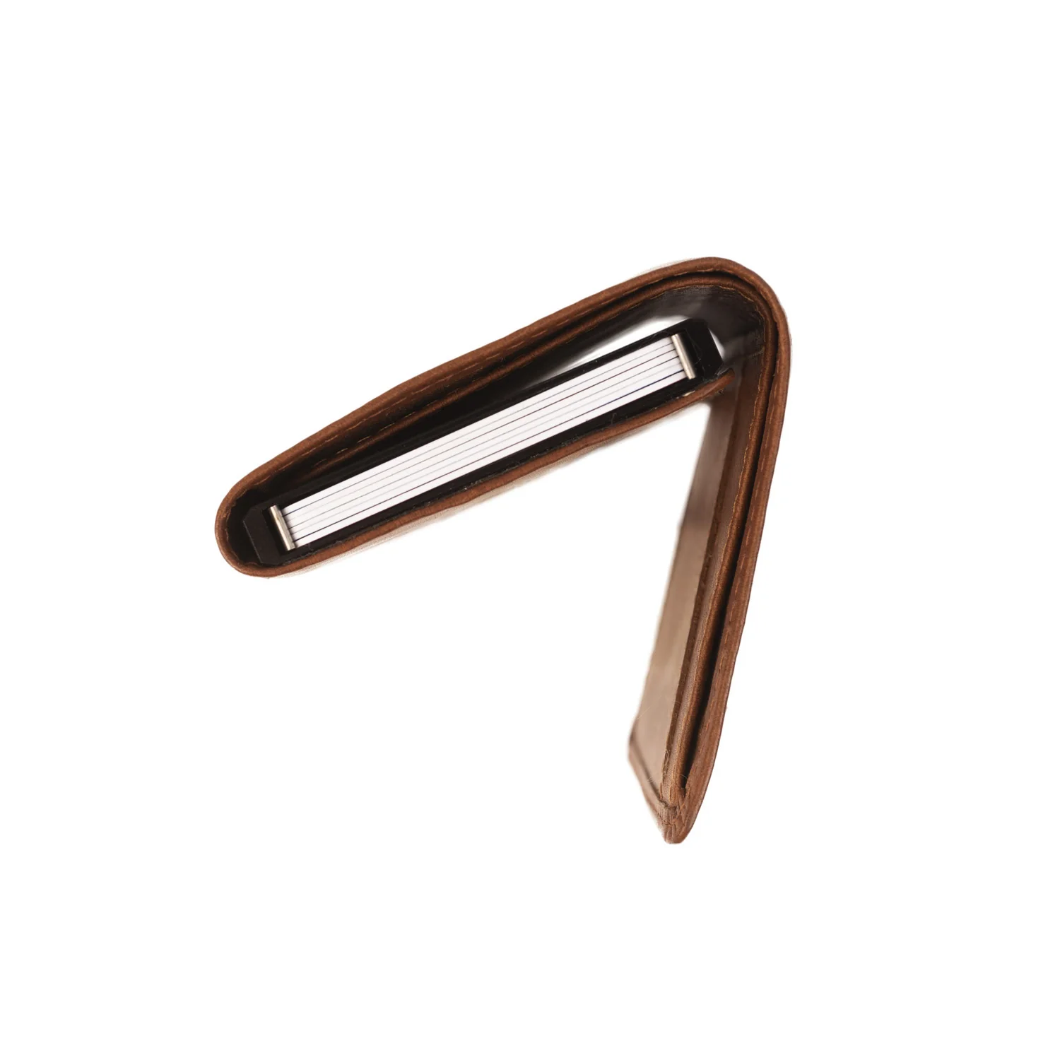 Leather Card Holder Cognac Lancaster - Image 6