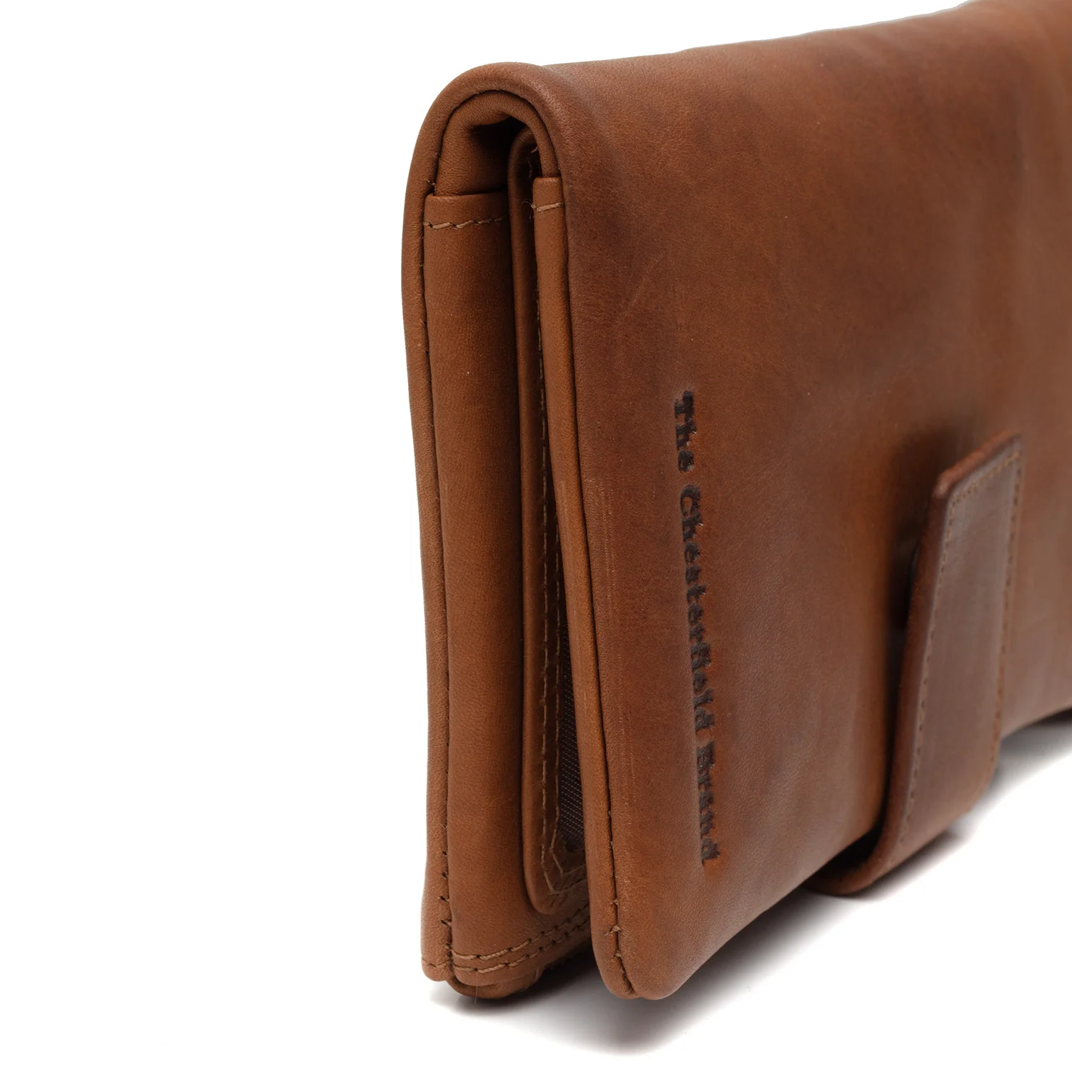 Leather Wallet Cognac Landau - Image 4