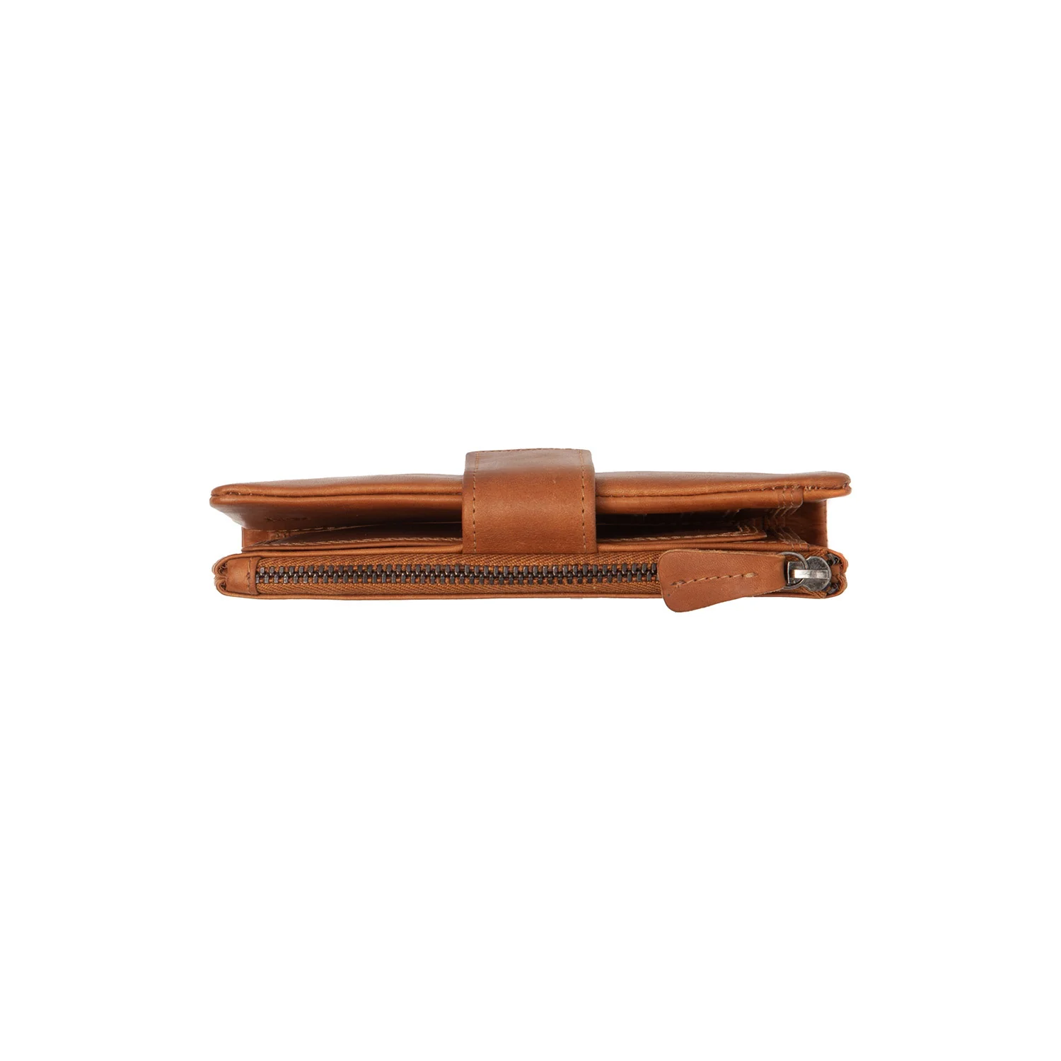Leather Wallet Cognac Landau - Image 7