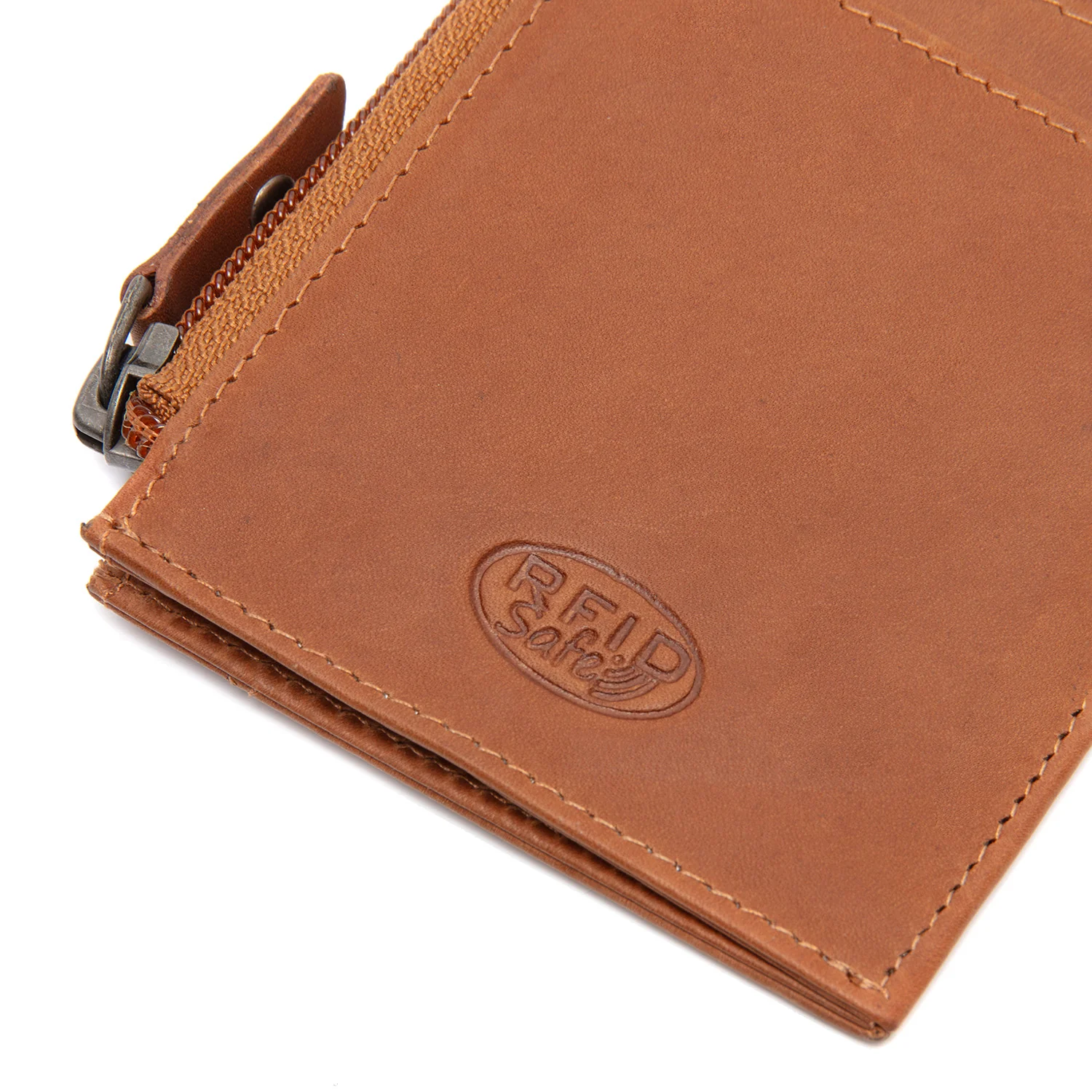 Leather Wallet Cognac Livenza - Image 5
