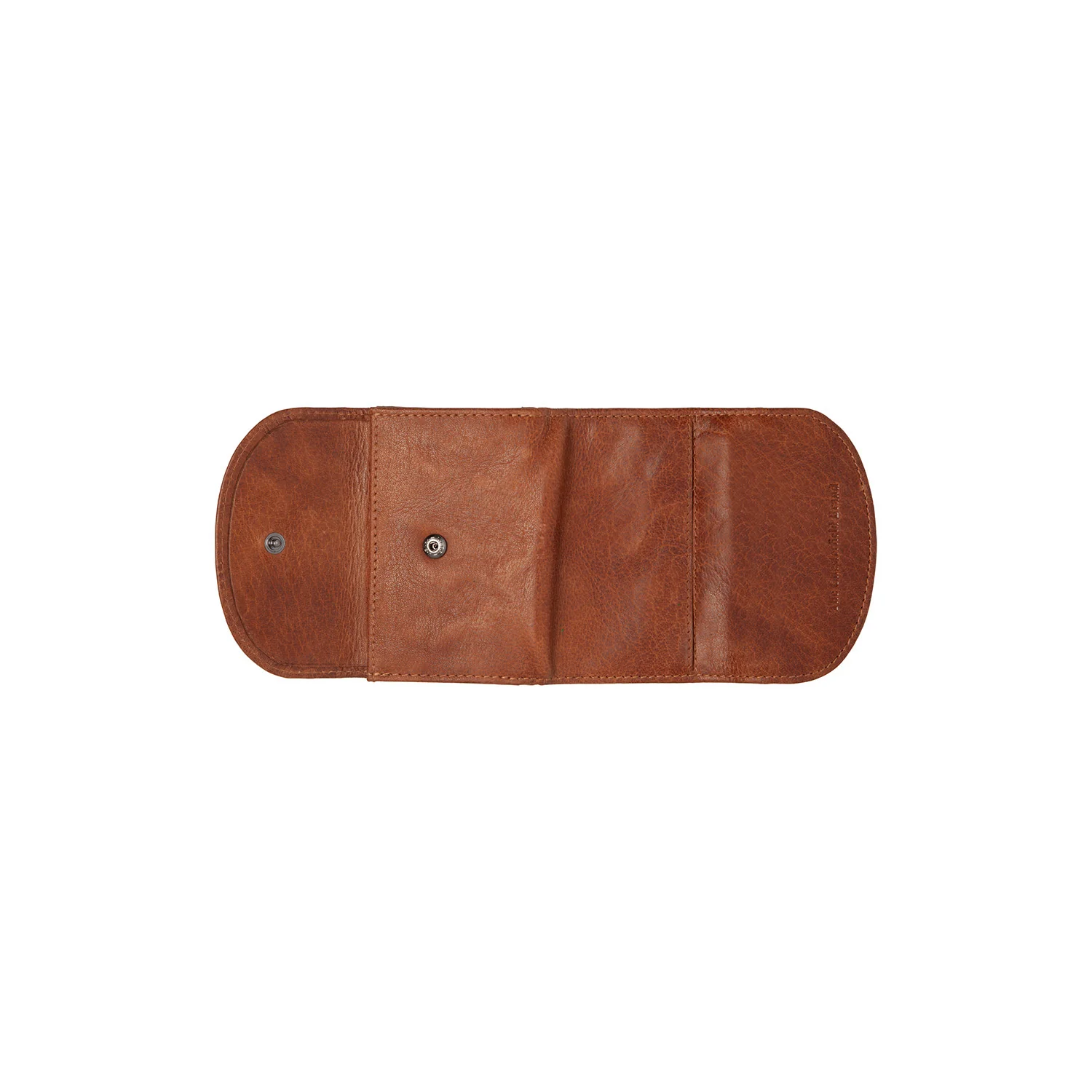 Leather Wallet Cognac Newton - Image 5