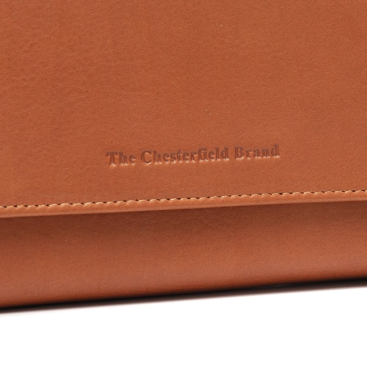 Leather Wallet Cognac Orveta - Image 2