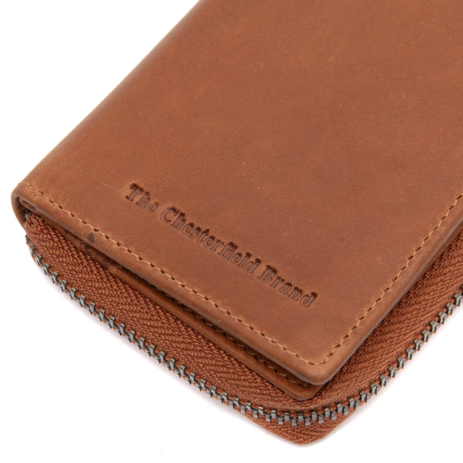 Leather Wallet Cognac Osum - Image 5