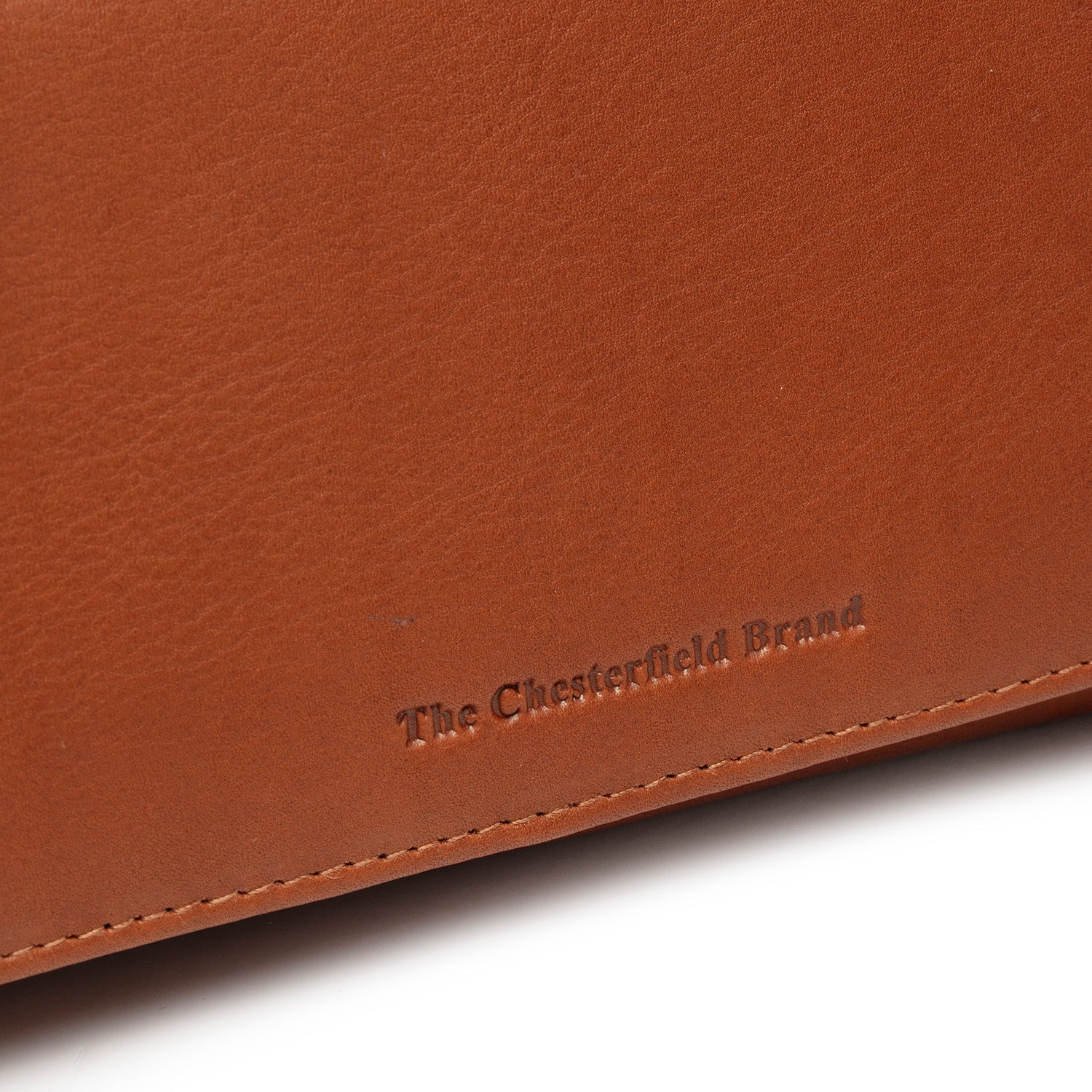 Leather Wallet Cognac Valetta - Image 5