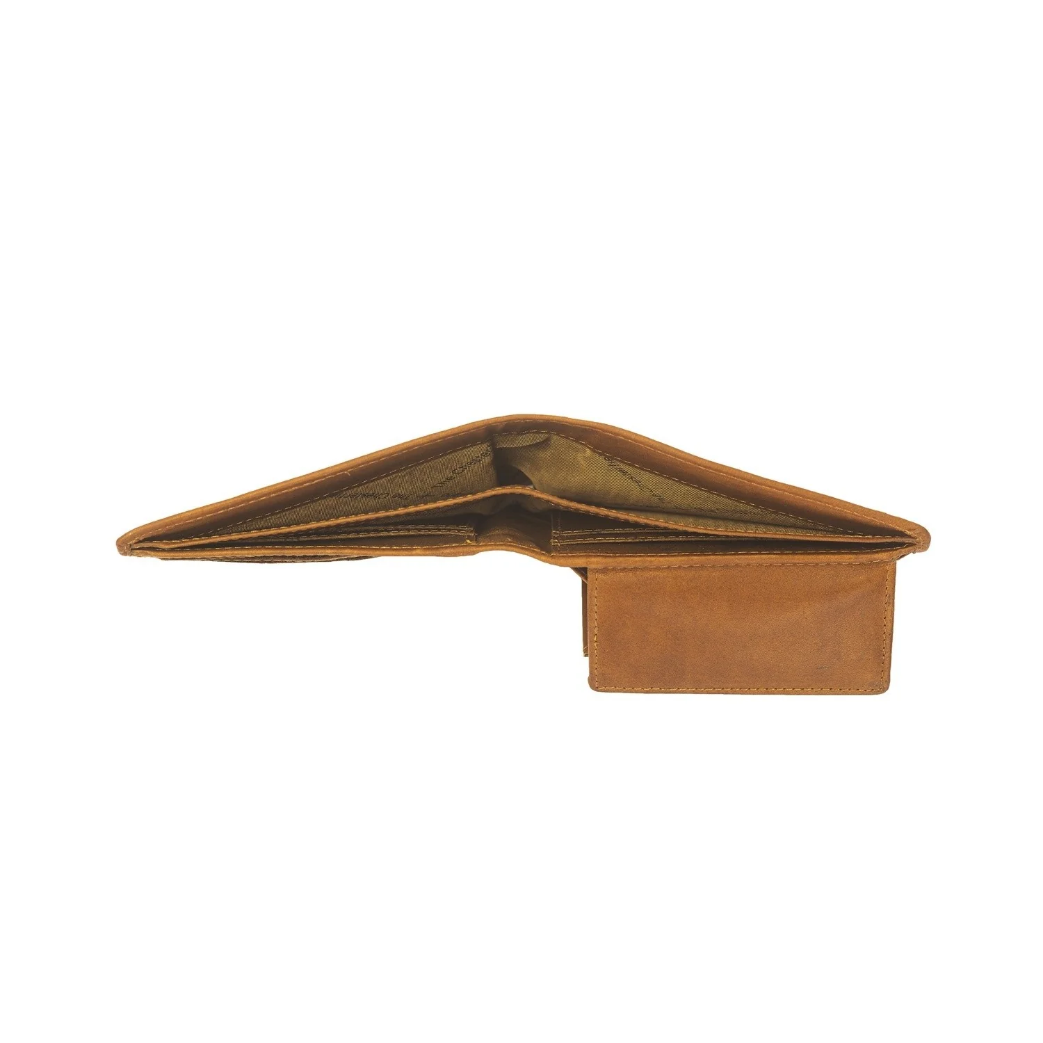 Leather Wallet Cognac Walid - Image 5