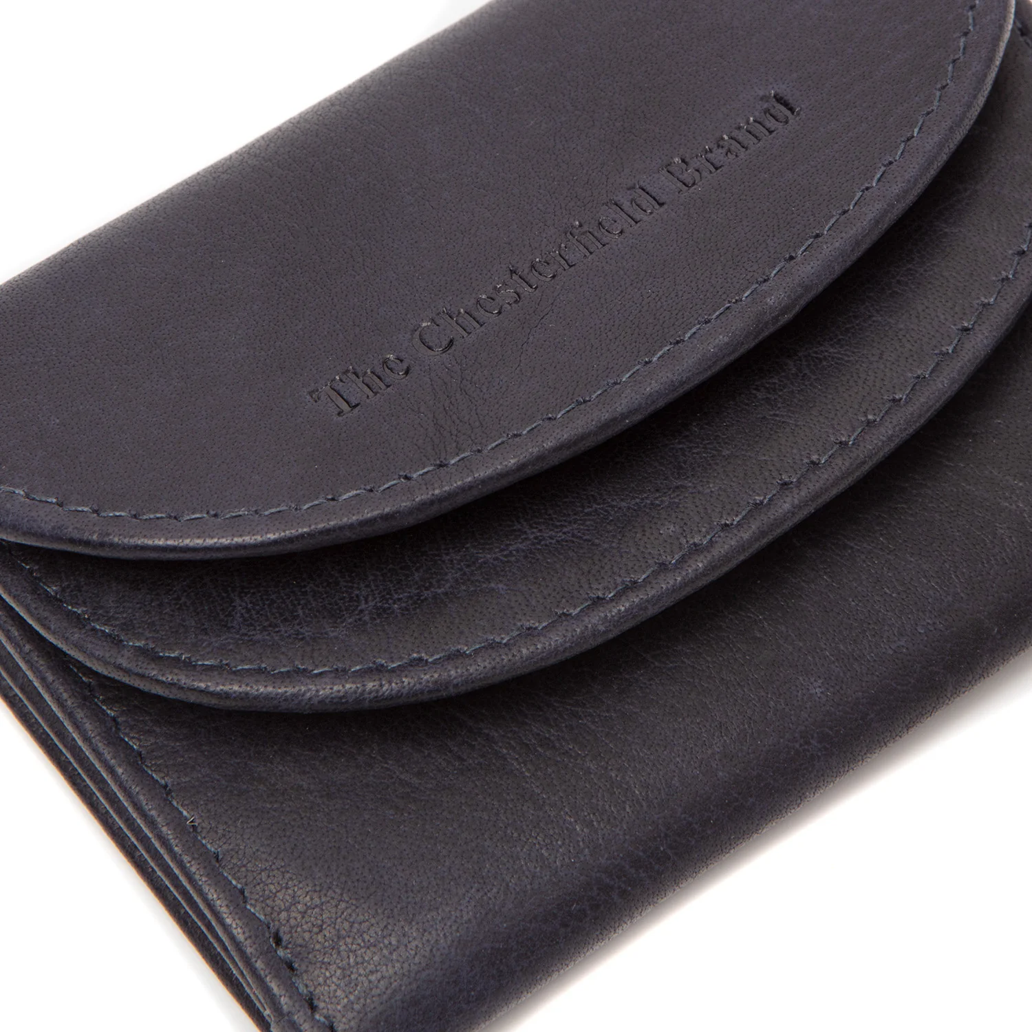 Leather Wallet Navy Newton - Image 2