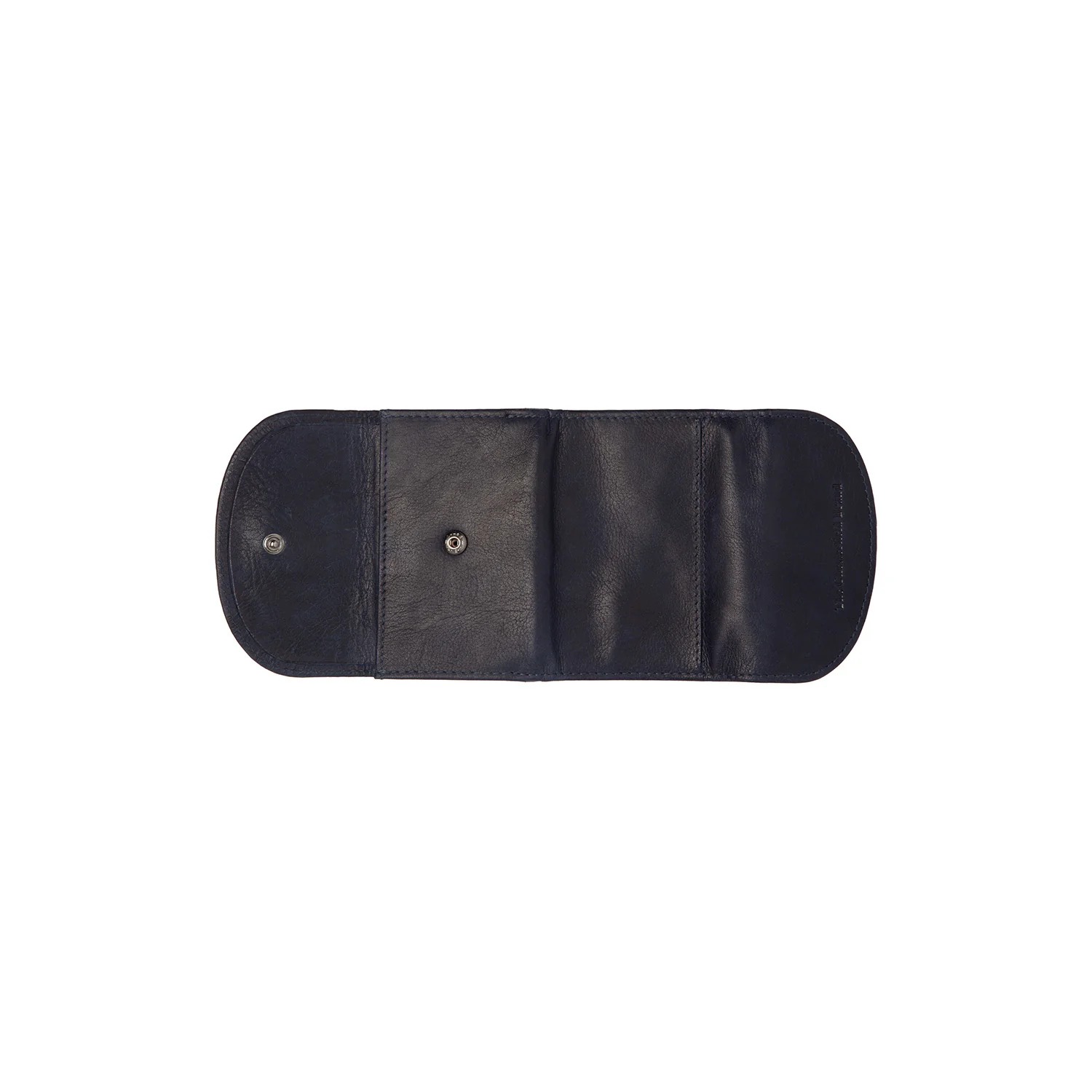Leather Wallet Navy Newton - Image 3