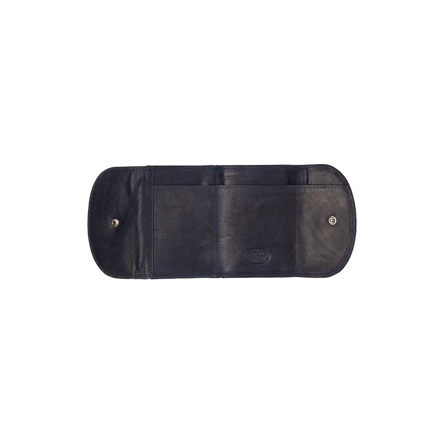 Leather Wallet Navy Newton - Image 4