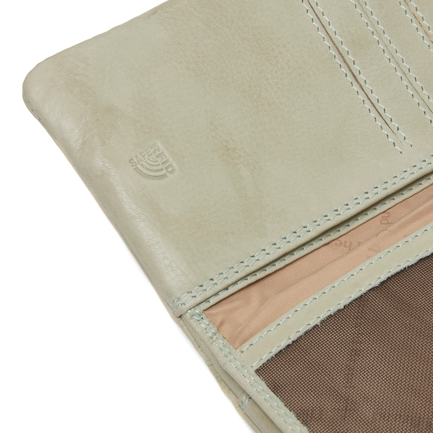 Leather Wallet Ocean Green Fresno - Image 7
