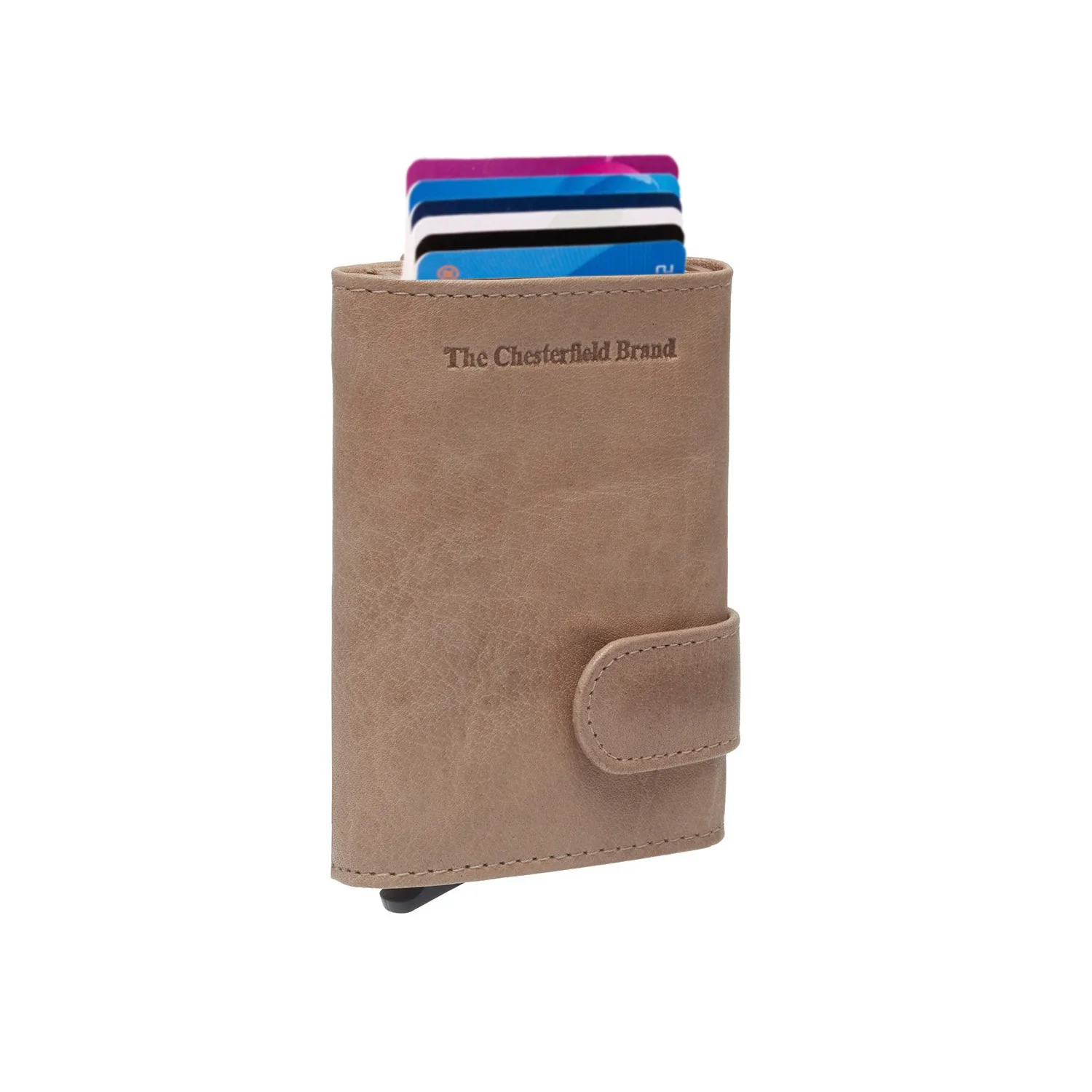 Leather Card Holder Off White Mannheim