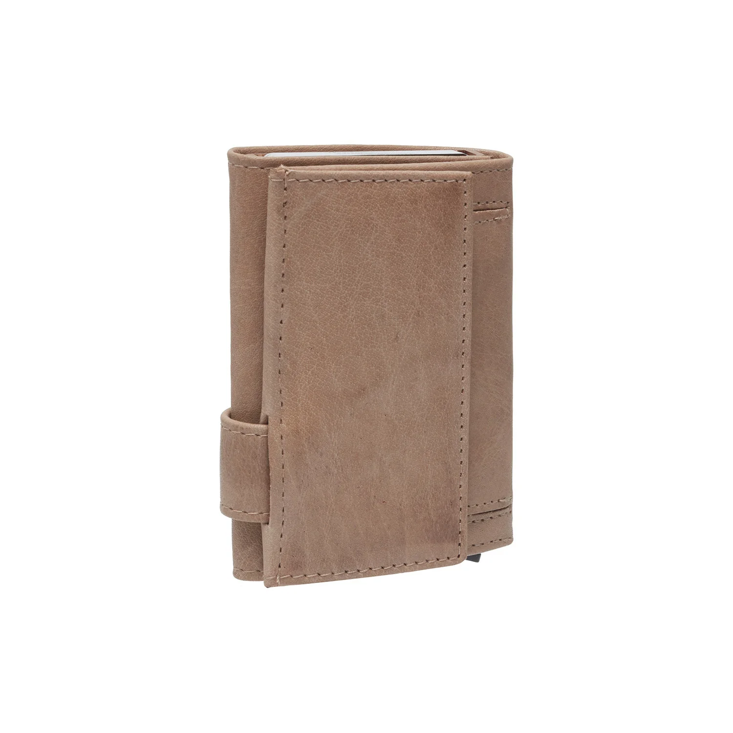 Leather Card Holder Off White Mannheim - Image 2