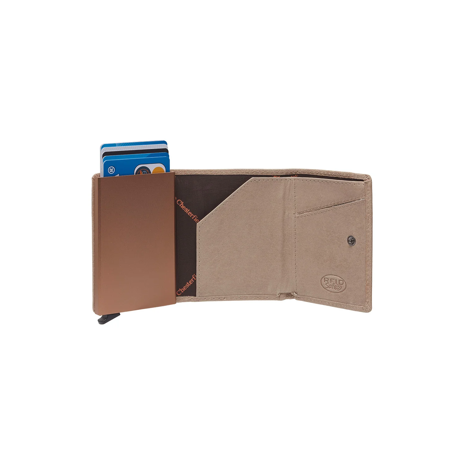 Leather Card Holder Off White Paris - Image 5