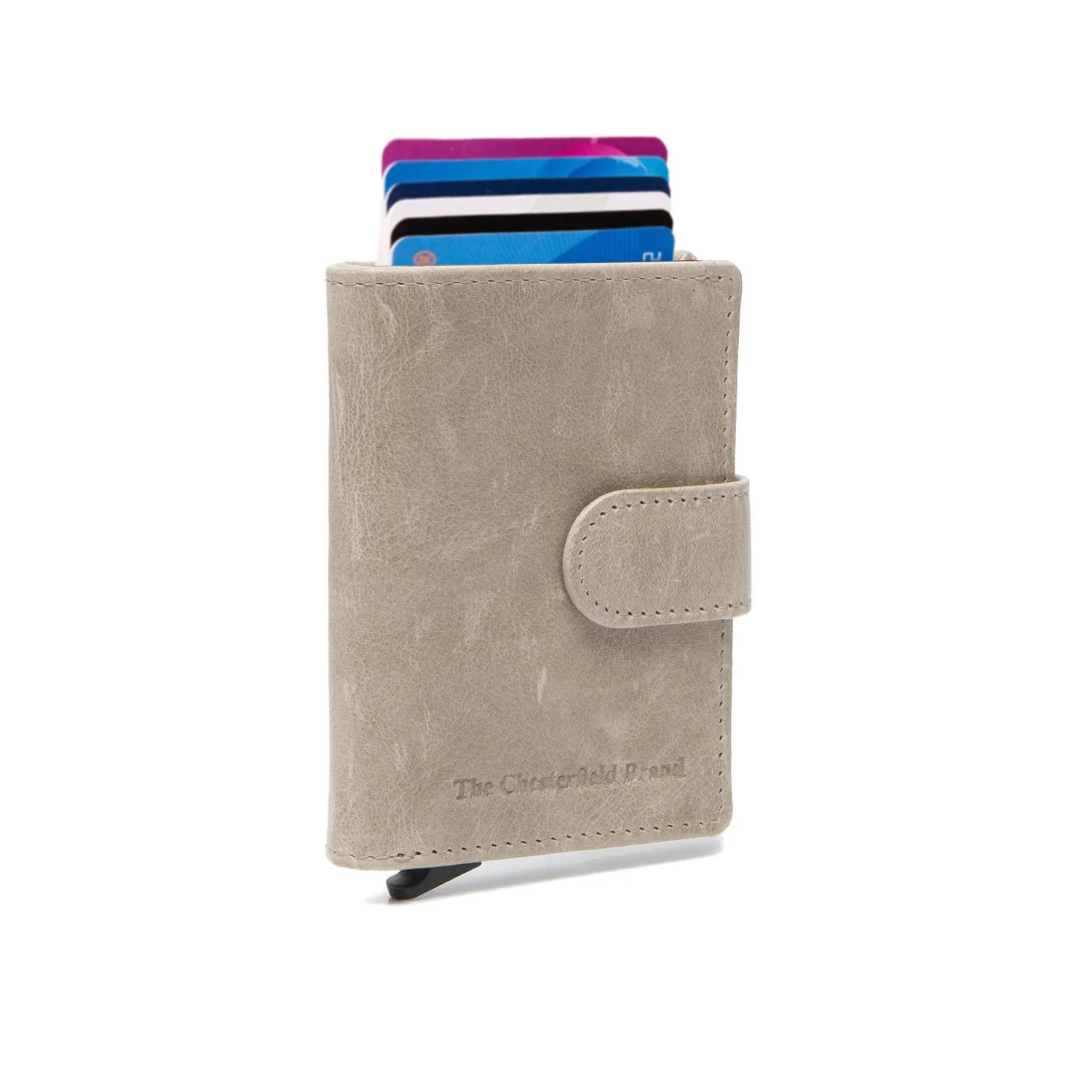 Leather Card Holder Off White Prague
