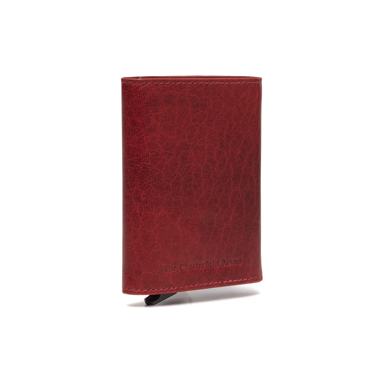 Leather Card Holder Red Paris - Image 8