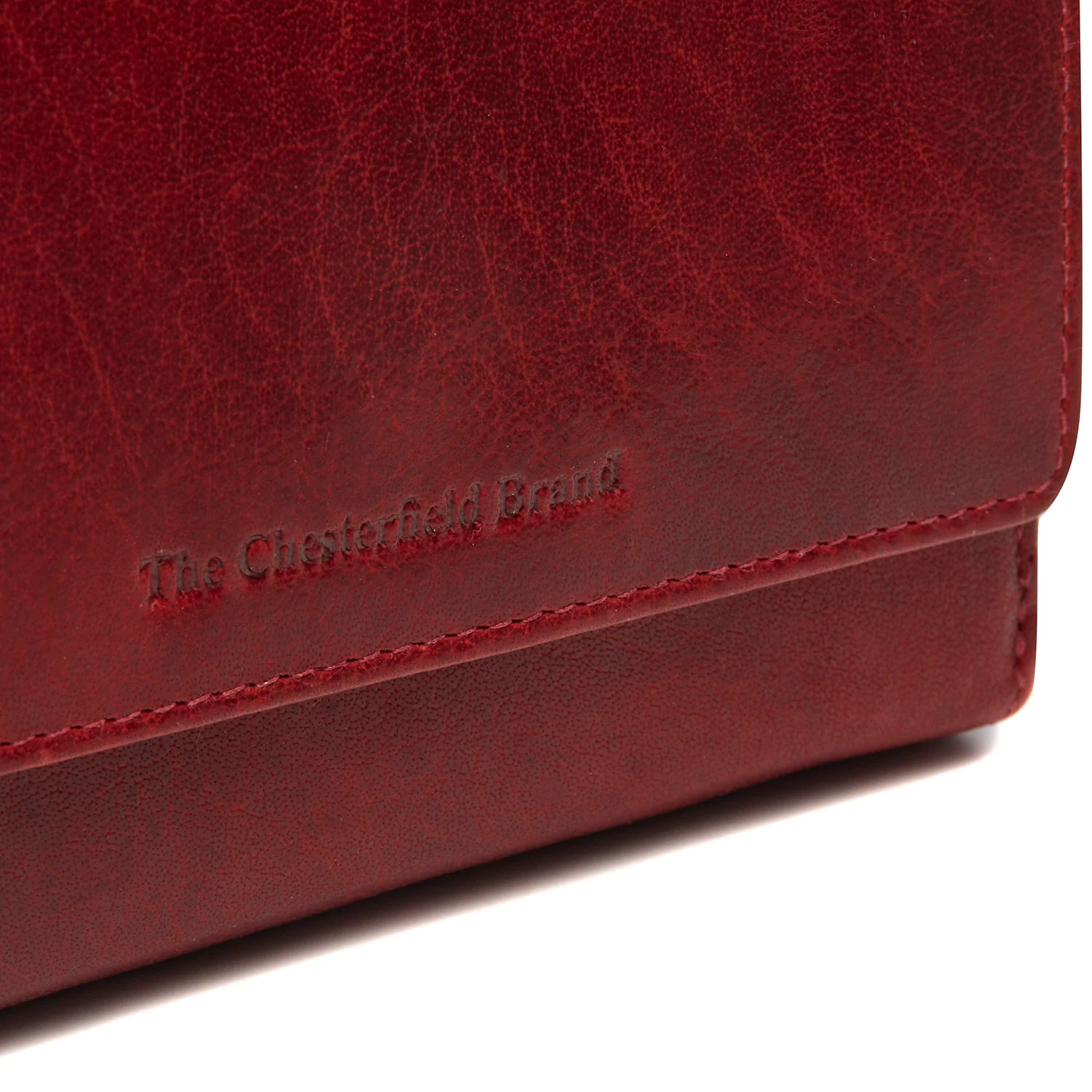 Leather Wallet Red Rhodos - Image 5