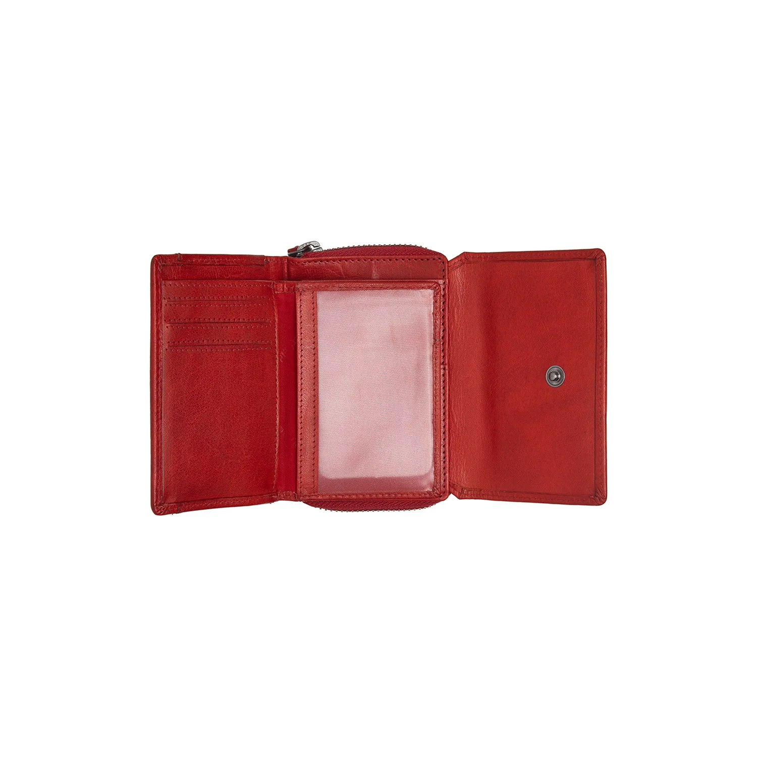 Leather Wallet Red Rimili - Image 5
