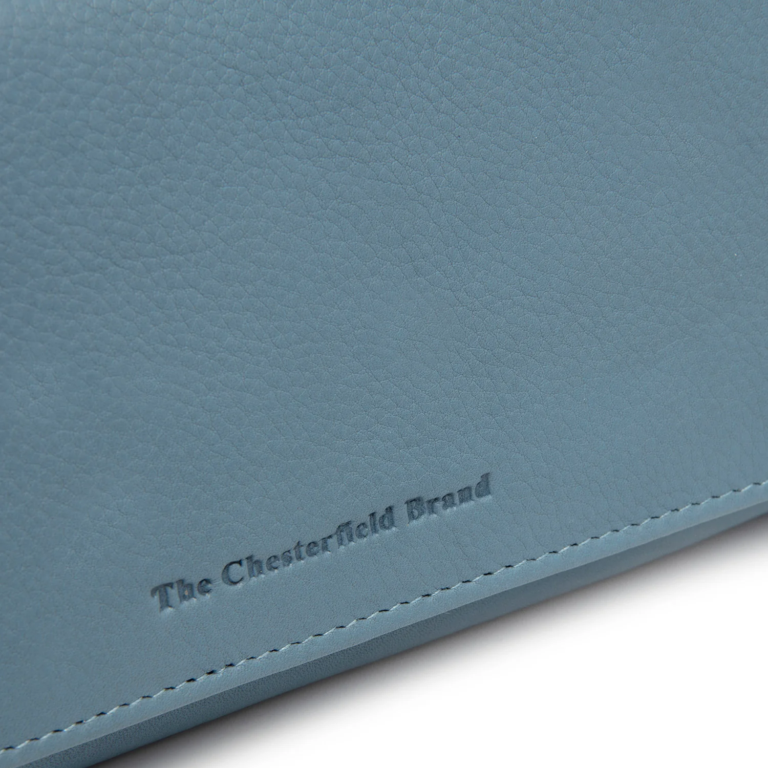 Leather Wallet Sky Blue Valetta - Image 2