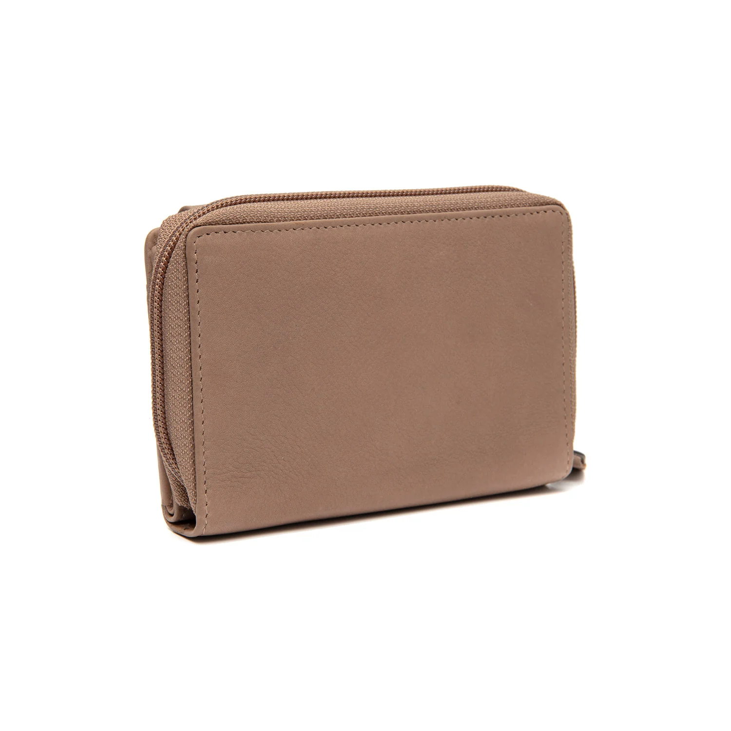 Leather Wallet Taupe Orveta - Image 6