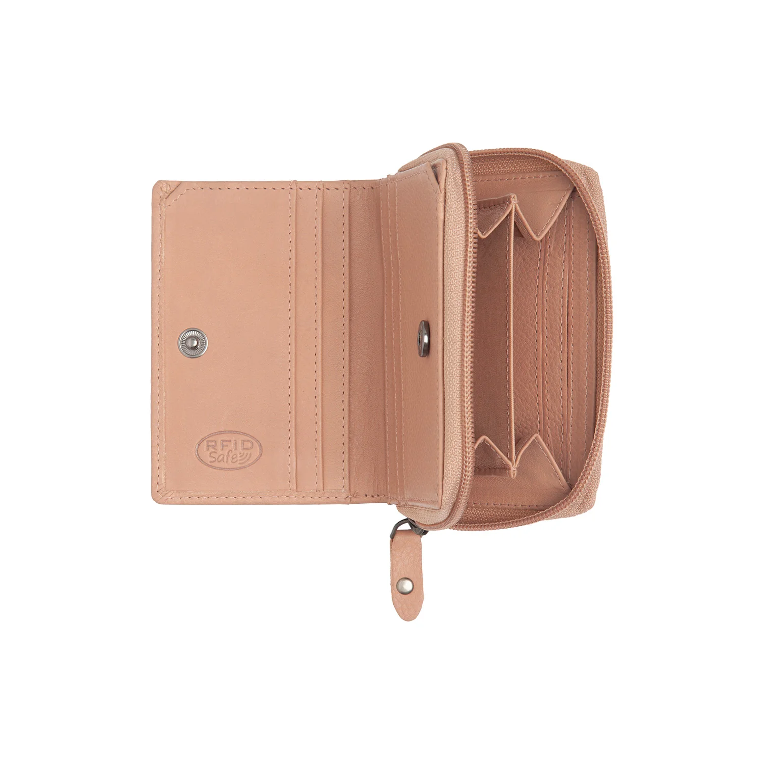 Leather Wallet Vintage Rose Floren - Image 2