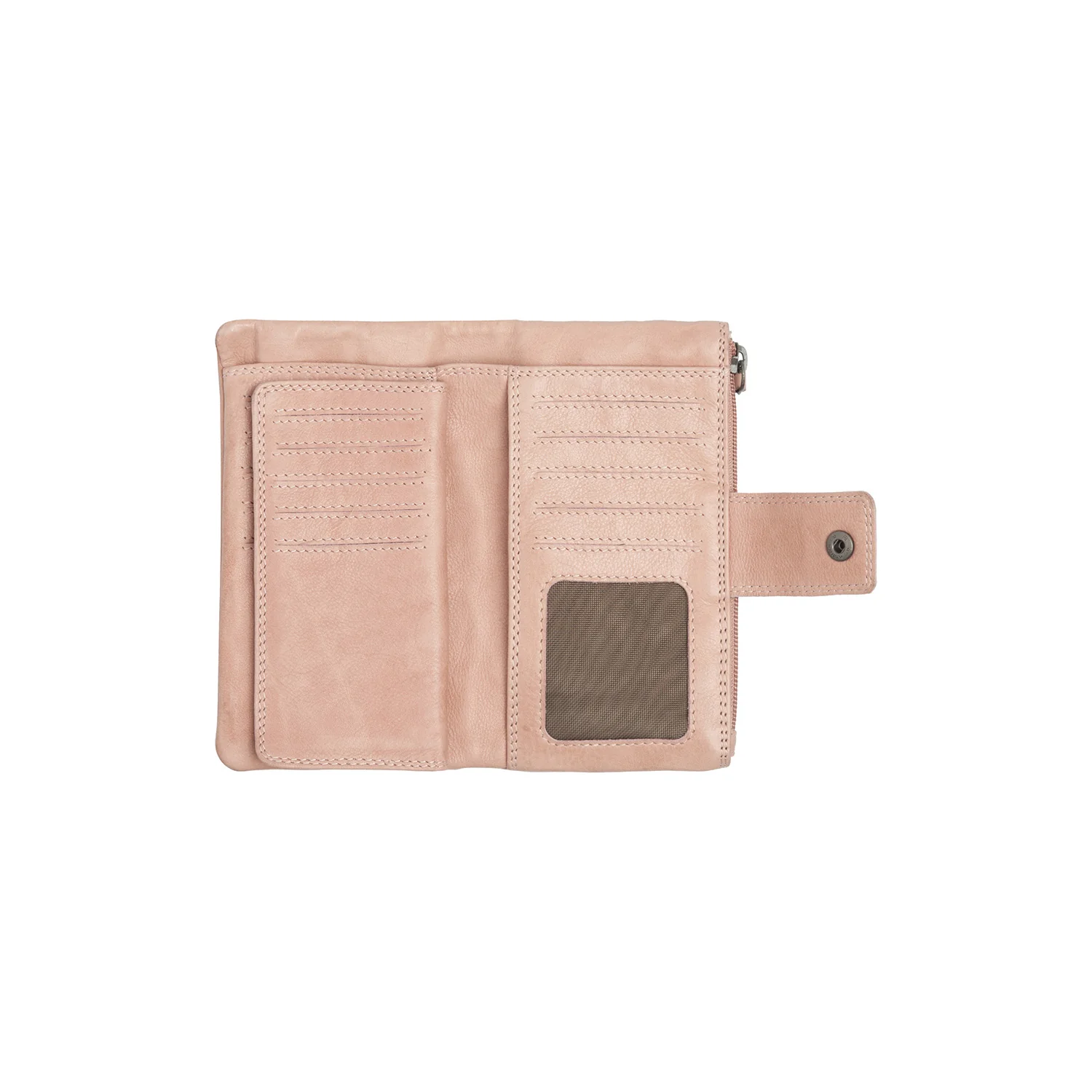 Leather Wallet Vintage Rose Fresno - Image 2