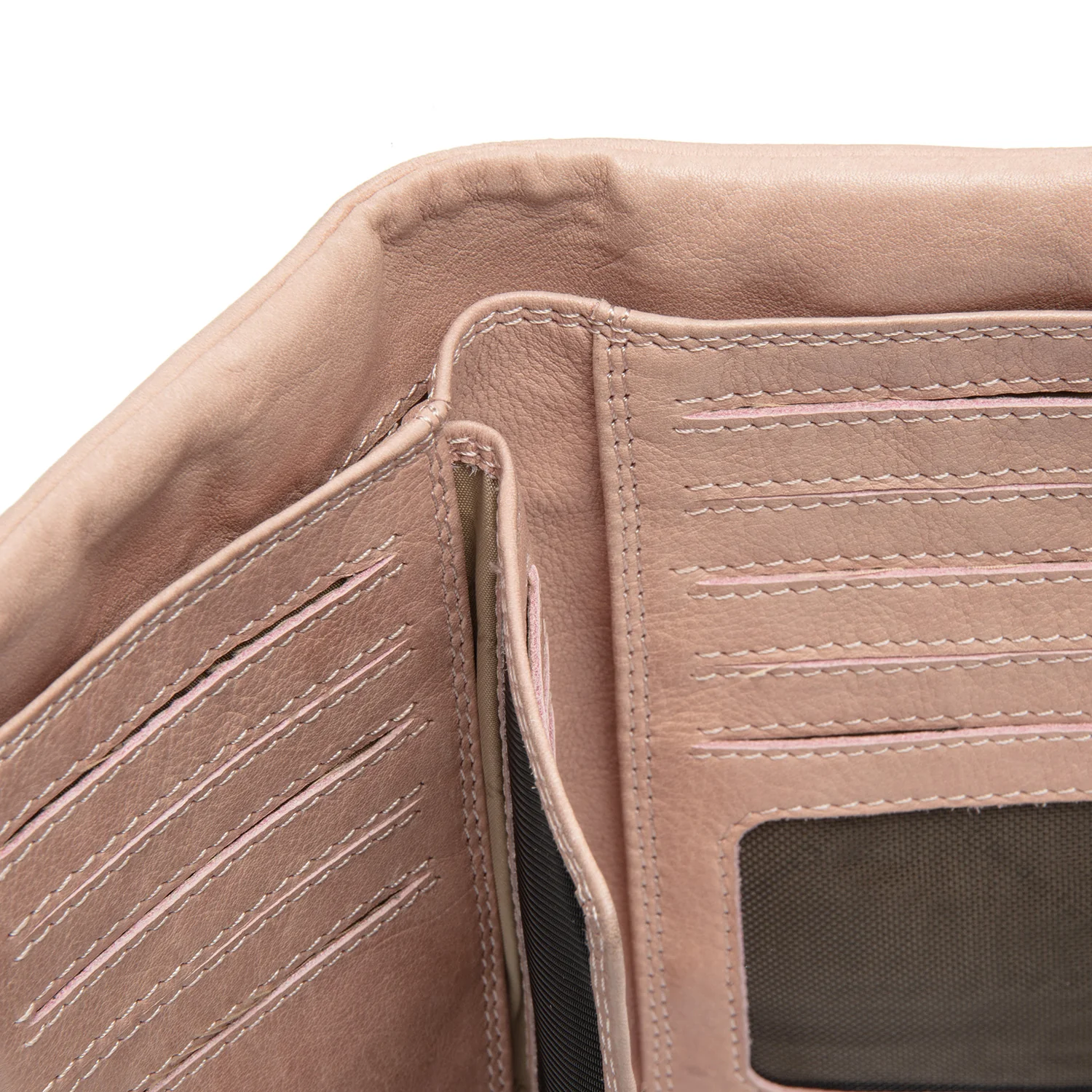 Leather Wallet Vintage Rose Fresno - Image 4