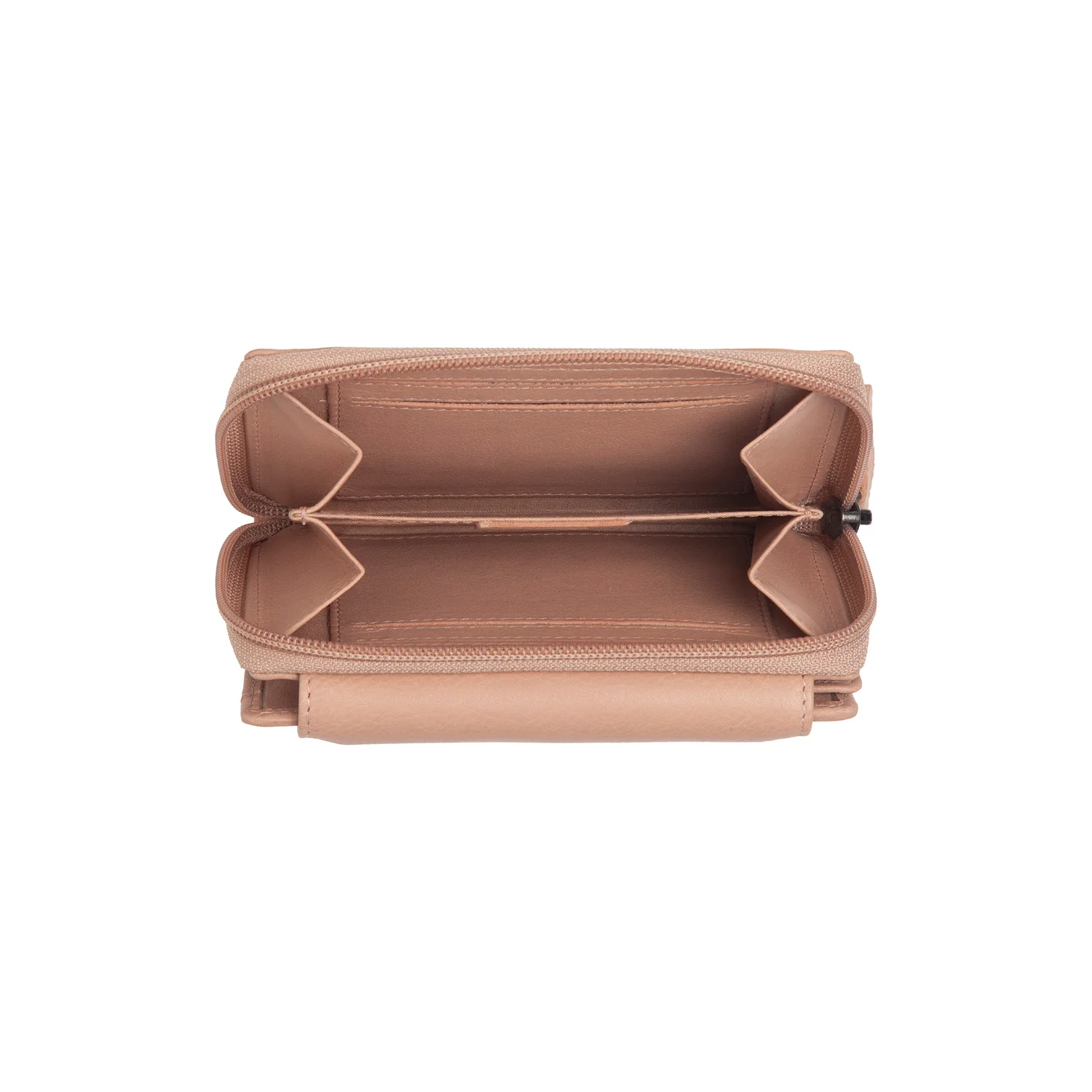 Leather Wallet Vintage Rose Orveta - Image 3