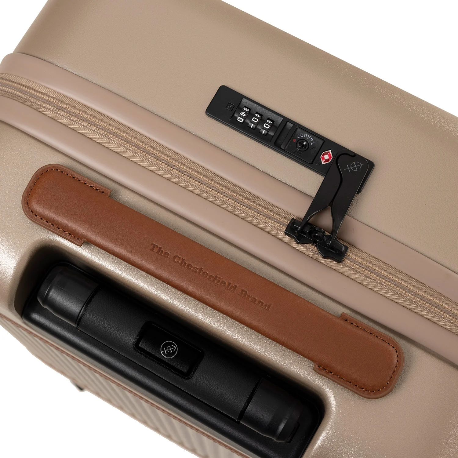 Hand Luggage Suitcase Champagne Zuna - Image 7