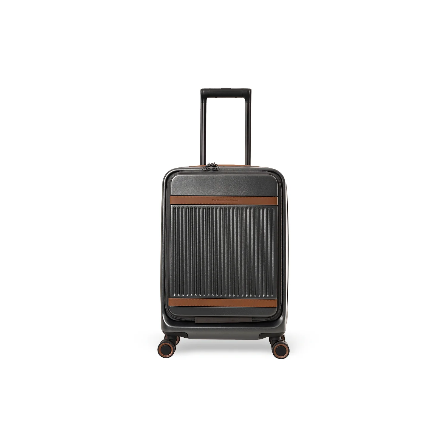 Hand Luggage Suitcase Front Pocket Urban Graphite Zuna - Image 11