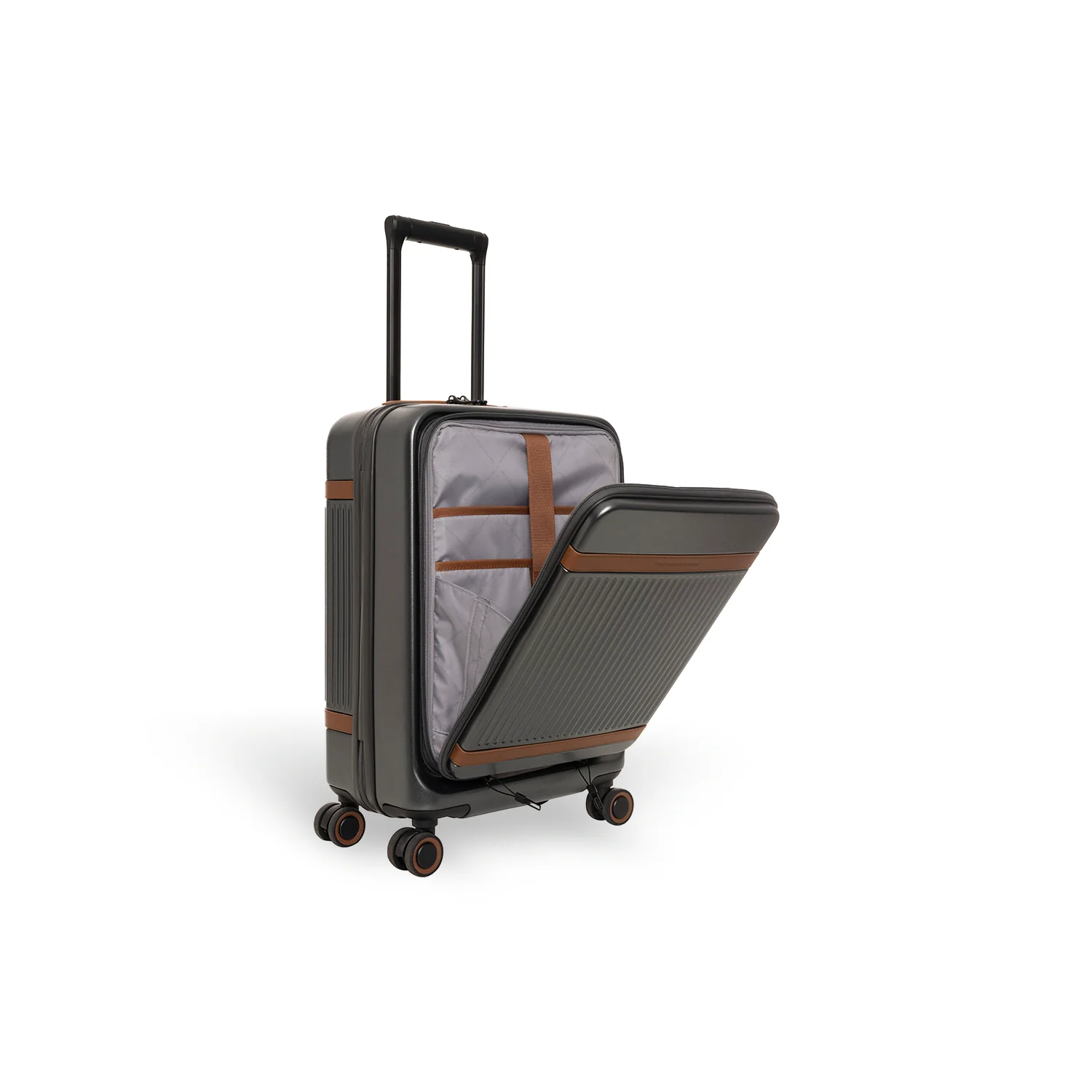 Suitcase Set Front Pocket Urban Graphite Zuna - Image 4